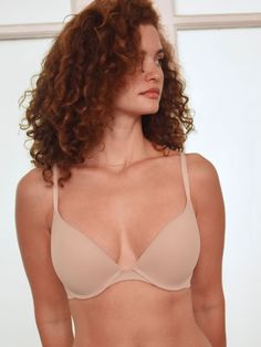 A weightless air foam push-up bra for beautiful cleavage and easy wear. It effortlessly disappears under any clothing with super smooth fabric that forms to your body and stretch micro fabric backs that move with you. The plunging neckline is perfect for low-cut tops. Air-foam pads give a weightless lift. Super smooth and sleek fabric disappears under clothing. Elastic at underarm for containment. 2-ply stretch micro fabric backs. Elastics encased at backs so no elastic touches skin. Convertible Smoothing Bra In Solid Color, Smoothing Solid Color Bra, Fitted Smoothing Push-up Bra, Seamless Push-up Nursing Bra, Classic Push-up Bra, Classic Seamless Bra, Classic Seamless Solid Bra, Classic Seamless Solid Color Bra, Classic Push-up Bra With Medium Bust Support