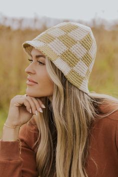 This knit bucket is going to be your new favorite accessory. No matter who you are, where you're from, or what you're up to, you'll be reaching for this hat over + over again. Throw this on to complete your outfit and take on your adventures. *FINAL SALE* Knit Bucket Hat, Winter Adventure, Fall Accessories, Sweater Weather, Accessories Home, Tea Time, Final Sale, Bucket Hat, Self Love