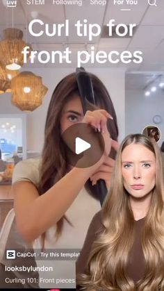 Abbey Yung on Instagram: "Original video is from looksbylundon on tik tok 💗💗 #hairtutorial #hairtutorials #curlingiron" Simple Classy Updos For Long Hair, Classy Updos For Long Hair, Blown Out Natural Hairstyles, Classy Updo, Natural Hair Blowout, Front Pieces, Updos For Long Hair, Fancy Clothes, Hairstyles Long