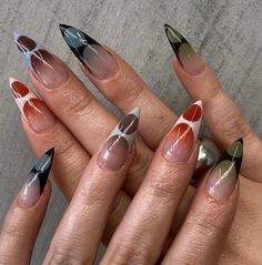 Handmade Keilani Press On Nails | y2k style hand made gel 3D molten airbrush earthy jelly gel Greek gold custom chrome green aesthetic ombre #green #nails Earthy Nails Designs, Earthy Nails, Y2k 3d, Nail Application, Chrome Green, Nails Y2k, Green Nail Designs, Soft Nails, Minimalist Nails