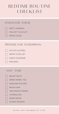 Night Checklist, Get Productive, Routine Checklist, Life Routines, Night Time Routine, Evening Routine, Get My Life Together, The Next Day