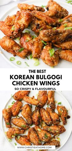 the best korean bulgoi chicken wings