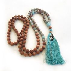 POSITIVE VIBRATION Mala Beads Sandalwood Mala Necklace Bohemian Beaded Necklaces With 8mm Beads For Jewelry Making, Bohemian 8mm Beads For Jewelry Making, 8mm Bohemian Beads For Jewelry Making, Bohemian Round Beads For Jewelry Making, Brown Beaded Necklaces For Meditation, Bohemian Brown Beaded Necklace With 8mm Beads, Bohemian Brown Beaded Necklaces With 8mm Beads, Earthy Healing Beads, Mala Bracelet Diy