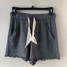 Grey Lounge / Sleep Shorts From The Loft. Super Soft And Cozy Material. Brand New With Tags. Size Xs Open To Resonable Offers. Bundle And Save. Please Comment Below With Any Questions. 1-2 Day Shipping. Grey Lounge, Eyelet Shorts, Casual Chinos, Navy Blue Shorts, Black Short Dress, White Romper, Sleep Shorts, The Loft, Pleated Shorts