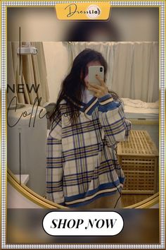 Vintage Loose V-neck Autumn Winter Hoodie Sweatshirt Korean Fashion Plus Velvet Long Sleeve Tops Clothes Women Sweetshirts Casual Plaid Long Sleeve Sweater, Casual Plaid Long Sleeve Sweatshirt, Casual Long Sleeve Plaid Sweatshirt, Casual White V-neck Long Sleeve Sweater, Oversized Plaid Casual Sweater, Casual Plaid Sweatshirt For Winter, Casual Oversized Plaid Sweater, Cozy Plaid Long Sleeve Sweater, Casual V-neck Hoodie For Winter