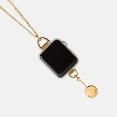 Wear your Apple Watch as a charm necklace. The Bucardo Charm Necklace accessory fits into the band slots of the Apple Watch; simply slide your wrist bands out and slide your Bucardo accessory in. Enjoy and wear your Apple Watch in a different way. Compatible with Apple Watch Series 1, Series 2 and Series 3 Not compatible with Apple Watch Series 4 or 5 Material: Constructed of Stainless Steel Fits securely into the band slots of the Apple Watch Comes with a 38" adjustable chain Stamped with our s Apple Watch Necklace, Apple Watch Charm, Apple Watch Series 1, Watch Necklace, Series 3, Apple Watch Series, Accessories Necklace, Apple Watch, Charm Necklace