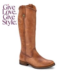 in stock High Leather Boots, Knee High Leather Boots, Cognac, Leather Boots, Knee High, In Store, Buy Online, Boots, Leather