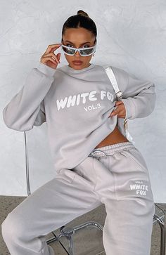 Offstage Sweater Moon Cute Sweats, Fox Hoodie, Aesthetic Shirt, Scooped Neckline, Easy Trendy Outfits