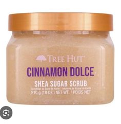 #ad New Tree Hut Cinnamon Dolce Shea Sugar Body Scrub 18oz RARE Discontinued Cinnamon Dolce, Exfoliating Body Scrub, Sugar Body, Natural Exfoliant, Sugar Body Scrub, Tree Hut, Fall Scents, Body Exfoliator, Hand Lotion