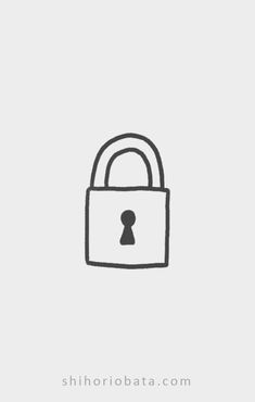 a padlock icon with the word's name on it and an image of a pad