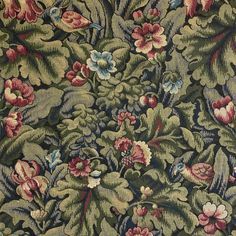 an image of a floral pattern on fabric