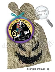 This Nightmare Before Christmas Baby Shower Favor Bag Tag Digital Download will make your special occasion even more spin-chilling! Get the Jack and Sally Skellington Baby Shower Favor Tag with exclusive Pregnant Sally with Jack and dog Zero on front. We offer these Nightmare Before Christmas-themed sticker tags in two handy sizes, 2 inches and 3 inches round. Easily find and purchase compatible sticker labels at onlinelabels.com by searching for "2 in" or "3 in round labels." Creating your "Oog Nightmare Before Christmas Birthday Centerpieces, Nightmare Before Christmas Bridal Party, Nightmare Before Christmas Baby, Christmas Goth, Sally Skellington, Goth Baby, Couples Bridal Shower, Sally Nightmare Before Christmas, Valentine Images