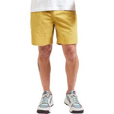 When hiking trails crisscross inviting bodies of water we are happy to be rocking the Howler Brothers Salado Shorts. These shorts boast a quick-drying nylon fabric that encourages movements and plunges, as well as a drawstring waistband that locks in a reliable fit. Summer Hiking Shorts With Moisture-wicking, Summer Hiking Athleisure Shorts, Athleisure Hiking Shorts For Summer, Summer Athleisure Shorts For Hiking, Athleisure Shorts For Summer Hiking, Moisture-wicking Athletic Shorts For Summer Hiking, Summer Hiking Nylon Athletic Shorts, Summer Nylon Athletic Shorts For Hiking, Summer Hiking Athletic Shorts