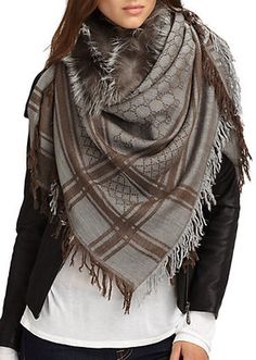 Buy Gucci, Gucci Black, Online Sales, Winter Scarf, Saks Fifth, Saks Fifth Avenue