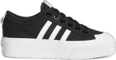 Nizza Platform Shoes, Adidas Nizza Platform, Adidas Nizza, Sneaker Adidas, Black Platform Shoes, Adidas Sneaker, Women Lifestyle, Trendy Sneakers, Adidas Superstar Sneaker