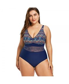 Buy Mesh Insert Plus Size Bohemian Swimwear - Cadetblue - 3168047813 online, fidn many other Plus Size Women's Clothing Bohemian Swimsuit, Bohemian Swimwear, Mesh Swimwear, Swimwear Ad, Plus Size Bohemian, Plus Size Tips, Bathing Suits One Piece, Plus Size One Piece, Ethnic Print