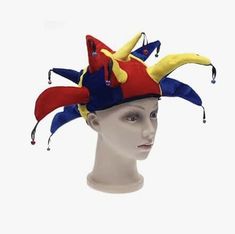 Mardi Gras Party Costume, Masquerade Decorations, Clown Hat, Clown Nose, Clowns Funny, Halloween Masquerade, Mardi Gras Party, Clown Costume