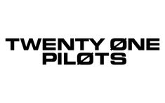 twenty one pilots logo on a white background