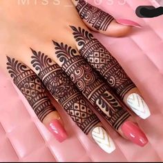 henna tattoo designs for hands and feet