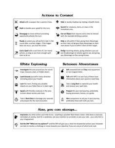 an info sheet with instructions on how to use it