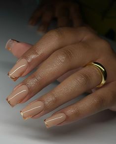 Subtle Elegant Nails, Neutral Nail Designs French Tip, Different Color Tips Nails Acrylic, Short Classy Nails Acrylic Square French Tip, Nude Tips Acrylic Nails, Short Hard Gel Nails Design, Pointed Acrylic Nail Designs, Short Nail Styles Black Women, Prom Nails Gel Short