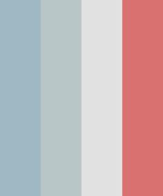 the color palette is blue, pink and grey