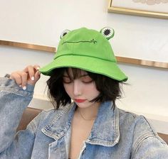 Froggy Clothes, Froggy Hat, Frog Hat, Green Hat, Green Hats, Summer Hat, Cute Frogs