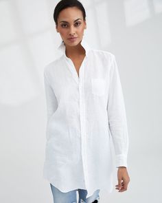 White Shirt Dress With Shirttail Hem, White Casual Shirt Dress With Spread Collar, White Linen Shirt Dress, White Linen Shirt, Classic Shirt Dress, Classic White Shirt, Frank & Eileen, Linen Shirt Dress, Mood Board Fashion