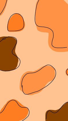 an orange and brown abstract background with wavy lines on the bottom right corner, in shades of browns