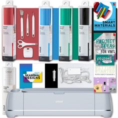 Cricut Maker 3 Machine Smart Vinyl & Tools Bundle Cricut Explore 3, Vinyle Cricut, Cricut Maker 3, Smart Materials, Cricut Explore Air 2, Cricut Explore Air, Cardboard Tubes, Cricut Machine, Cricut Maker