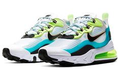 Nike Air Max 270 React SE Oracle Aqua CT1265-300 Nike Air Max Ltd, Air Max 90 Premium, Nike Air Max 270 React, Air Max 270 React, 270 React, Orange Camo, Air Max 98, Adidas Nmd R1, Adidas Originals Superstar