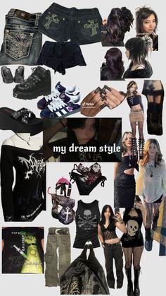 Y2k Emo Fashion, 2000s Clothes, Y2k Emo, Trendy Outfits For Teens, Dream Outfits, Emo Fashion