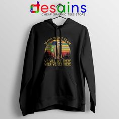 Sloth Hiking Team Hoodie We Will Get There Hoodies S-2XL Team Jackets, Adidas Three Stripes, Dog Jacket, Adidas Hoodie, Striped Hoodie