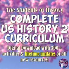 the students of history complete us history 1 - 4 course includes digital and interactive guides for all new resources