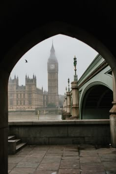 the big ben clock tower towering over the city of london