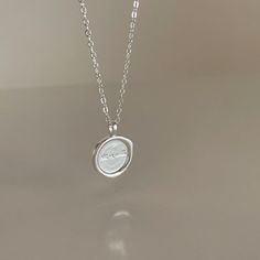 Material: Metal Style: INS Style Minimalist Round Chain Jewelry, Elegant Silver Chain Charm Necklaces, Trendy Silver Circular Jewelry, Elegant Round Charm Necklace With Silver Chain, Trendy Silver Circle Jewelry, Trendy Silver Charm Necklace With Round Pendant, Minimalist Round Clavicle Chain Charm Necklace, Trendy Round Clavicle Chain Charm Necklaces, Minimalist Round Charm Necklaces With Chain