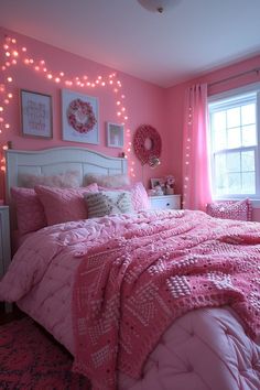 Girls Bedroom, Bedroom Ideas, For Girls, Decor Ideas, Room Decor, Bedroom, Pink, Furniture, Design