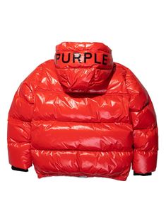 Find PURPLE BRAND Puffer Jacket on Editorialist. bright red padded design quilted logo print at the hood classic hood funnel neck front zip fastening long sleeves two side inset pockets straight hem elasticated cuffs and hem Red Winter Puffer Jacket With Detachable Hood, Red Hooded Jacket With Zipper Closure For Winter, Red Functional Outerwear With Drawstring Hood, Functional Red Outerwear With Drawstring Hood, Red Puffer Jacket With Detachable Hood, Red Functional Hooded Winter Jacket, Red Functional Hooded Jacket For Winter, Hooded Red Puffer Jacket For Outdoors, Red Puffer Jacket For Outdoor Use