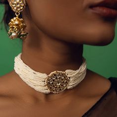 Amara Mandala Choker Pearl Strings, Heritage Jewellery, Gold Girl, Pendant Choker, Brooch Necklace, Bespoke Jewellery, Jewelry Manufacturers, Pearl Choker, Gold Plated Silver