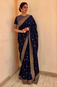 Sridevi Kapoor, Sabyasachi Saree, डिजाइनर कपड़े, Sabyasachi Sarees, Desi Attire, Saree Blouses Designs, Blouses Designs, Wedding Blouse Designs