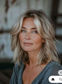 Middle Age Blonde Hair, 45 Year Old Women Hairstyles, Hannah Waddingham Hair, Blond Hair Styles, Hairstyles For 40 Year Old Women, Older Blonde Woman, Hot Mom Haircut, Blonde Hair Transformations, Mom Cut