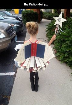 Imgur: The most awesome images on the Internet. Book Fairy Costume, Best Costume Ever, Carnaval Costume, Book Week Costume, Fairy Book, Book Week, Theme Halloween, Instagram Analytics