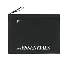 "Take your essential supplies to the next level with this typographic pencil case. Made completely from recycled materials (80% recycled cotton, 20% recycled polyester), this pencil case features binding on the inside seams which give it a clean-finished look. The nylon zip with the herringbone puller make for easy access to your supplies. - 80% recycled cotton, 20% recycled polyester - Medium-heavy fabric (8.5 oz/yd² (300 g/m  - One size (8\" × 6\") (21.5cm x 16cm)" Minimalist Rectangular Pouch With Zipper, Minimalist Rectangular Zipper Pouch, Practical Rectangular Pouch With Zipper, Practical Rectangular Pouch With Zipper Closure, Everyday Practical Rectangular Pouch, Black Zipper Pouch Cases For Everyday, Everyday Rectangular Pouch With Laptop Sleeve, Rectangular Pouch With Laptop Sleeve, Rectangular Everyday Pouch With Laptop Sleeve