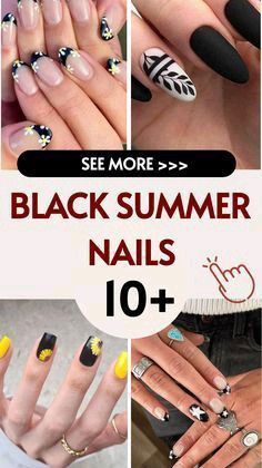 Black Summer Nails, Nails Timeless, Neon Coral Nails, Coral Pink Nails, Cobalt Blue Nails, Round Nail Designs, Classy Almond Nails, Toenail Designs Summer, Navy Blue Nails