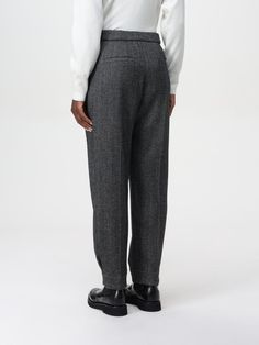 Find BRUNELLO CUCINELLI Pants on Editorialist. Pants BRUNELLO CUCINELLI Woman color Grey Tapered Ankle Pants For Fall, Casual Tapered Leg Pants For Tailoring, Tapered Ankle-length Pants For Fall, Spring Wool Pants With Tapered Leg, Tapered Trousers Dress Pants For Fall, Tapered Leg Pants With Welt Pockets For Fall, Fall Pants With Welt Pockets And Tapered Leg, Tapered Dress Pants For Fall, Fall Tapered Pants With Welt Pockets