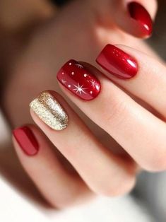 Christmas Nails 2019, Nail Polish Colors Winter, Unghie Sfumate, Christmas Gel Nails, Christmas Nails Acrylic, Nails Fall, Dipped Nails, Autumn Nails