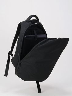 Conceived for those who want a bag that combines a futuristic design statement with practicality and comfort, our scaled down version of the Isar is not only laptop friendly, but boasts the same comfortable straps and specialist finishes as its larger siblings. The body of the backpack is made from a black EcoYarn - a durable fabric developed through sustainable processes, complimented by a discreet black interior and black metallic trims. The Isar S EcoYarn has a zipped front pocket for valuabl Design Statement, Futuristic Design, Black Metallic, Black Interior, A Bag, Sling Backpack, Front Pocket, Gym Bag, Laptop