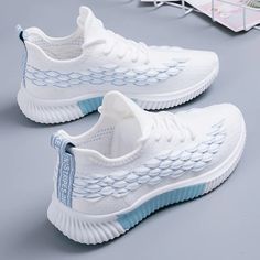 Women's White Vulcanized Walking Shoes Sneakers | eBay Women Casual Flats, Mesh Fashion, Mesh Heels, Sneakers Running, Summer Sneakers, Walking Shoes Women, Women Sneakers, Best Sneakers, Style Streetwear