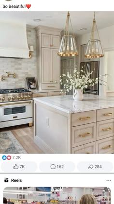 the kitchen is clean and ready to be used as an appliance for cooking