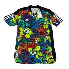 All Over Flower, Adidas Mens, Active Wear Tops, Soccer Jersey, Swim Trunks, Flower Print, Jersey Shorts, Adidas Men, Active Wear